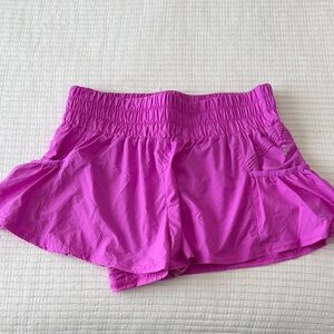 FP Movement by Free People Get Magenta Athletic Shorts